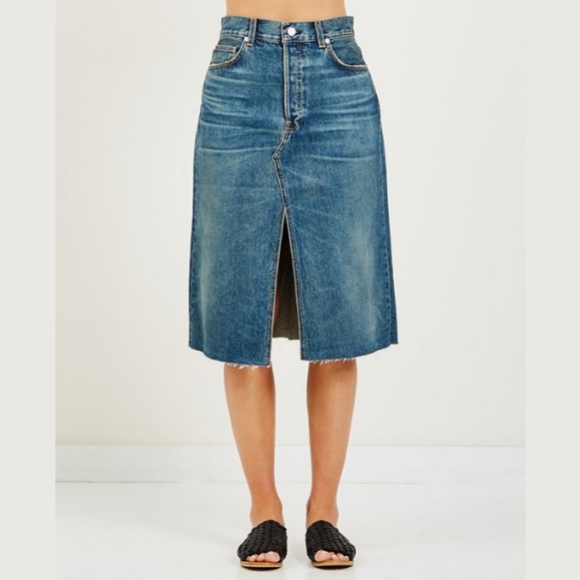 [NEW] CQY Layla Denim Skirt - Picture 2 of 13